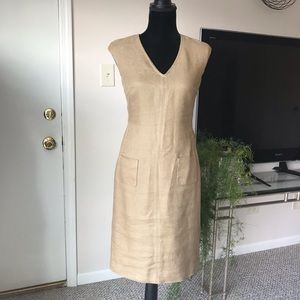 Les Copains Linen Dress Sz 40